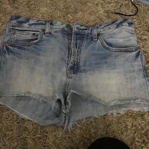 Free People Jean shorts